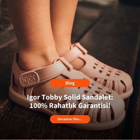 Igor Tobby Solid Sandalet: 100% Rahatlık Garantisi!